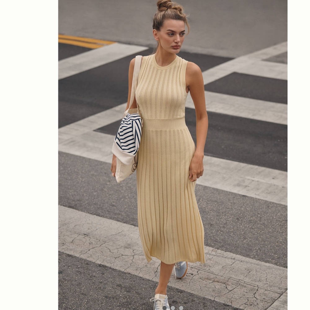 VARLEY Florian Knit Dress - Picture 2 of 3
